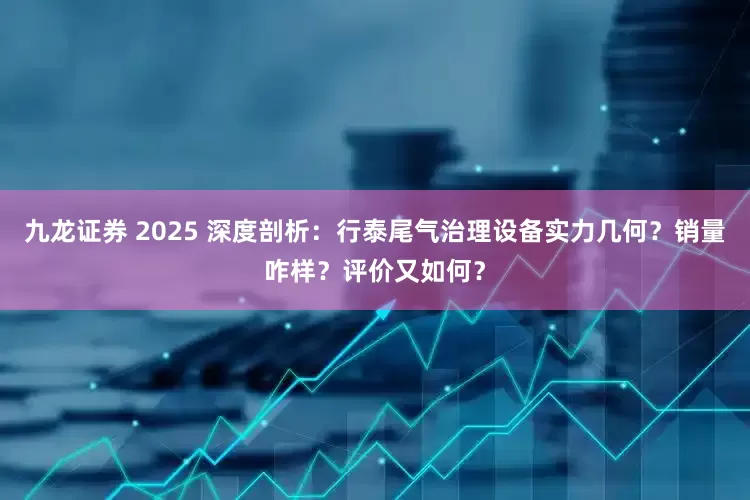 九龙证券 2025 深度剖析:行泰尾气治理设备实力几何?销量咋样?评价又如何?